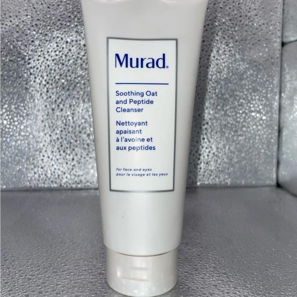 Murad Soothing Oat & Peptide Cleanser Wash for Sensitive & Eczema 6.75 oz New #2